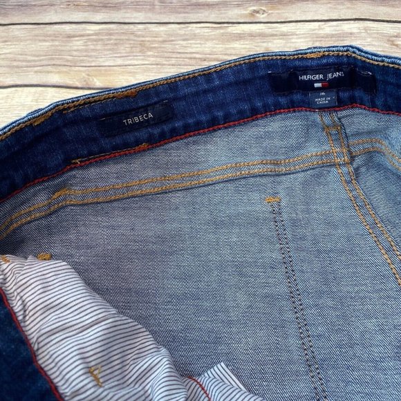 Tommy Hilfiger TH Flex Tribeca Straight-Leg Jeans Plus Size 16 - Picture 7 of 8